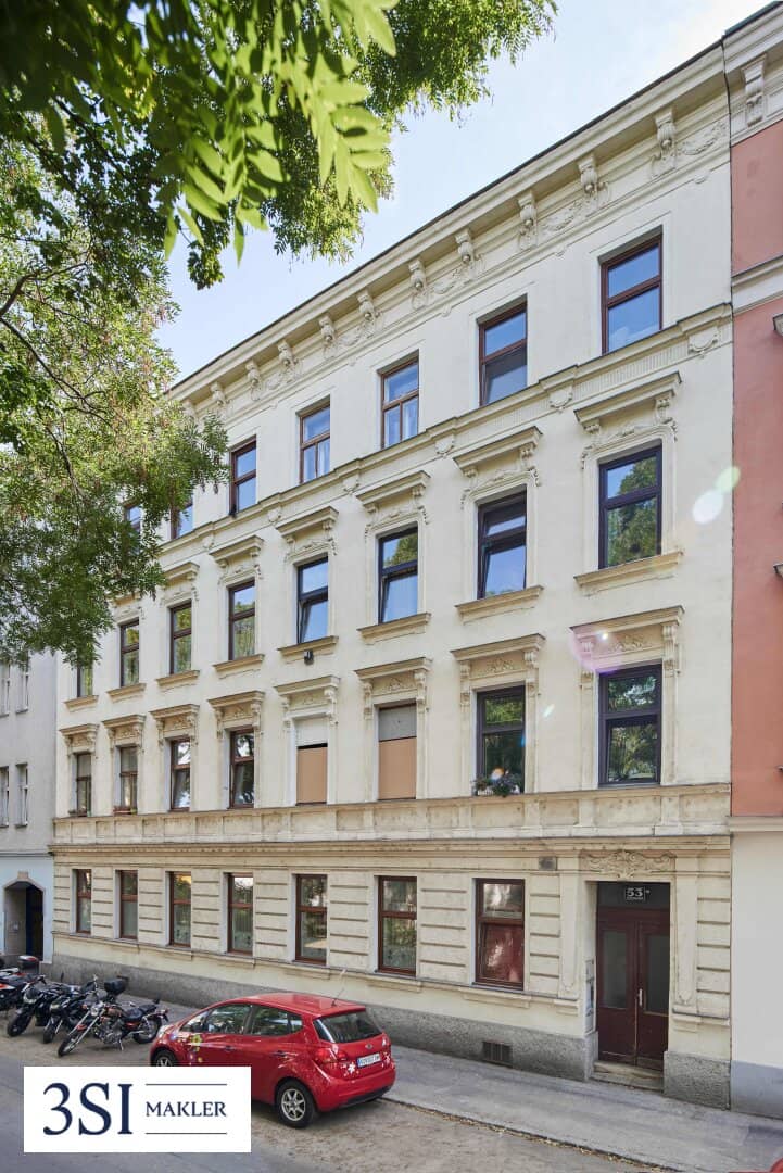 Baubewilligter Rohdachboden in gepflegtem Mittelzinshaus nahe U3-Hütteldorfer Straße