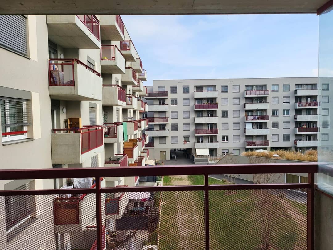 Apartment with loggia and kitchen facilities