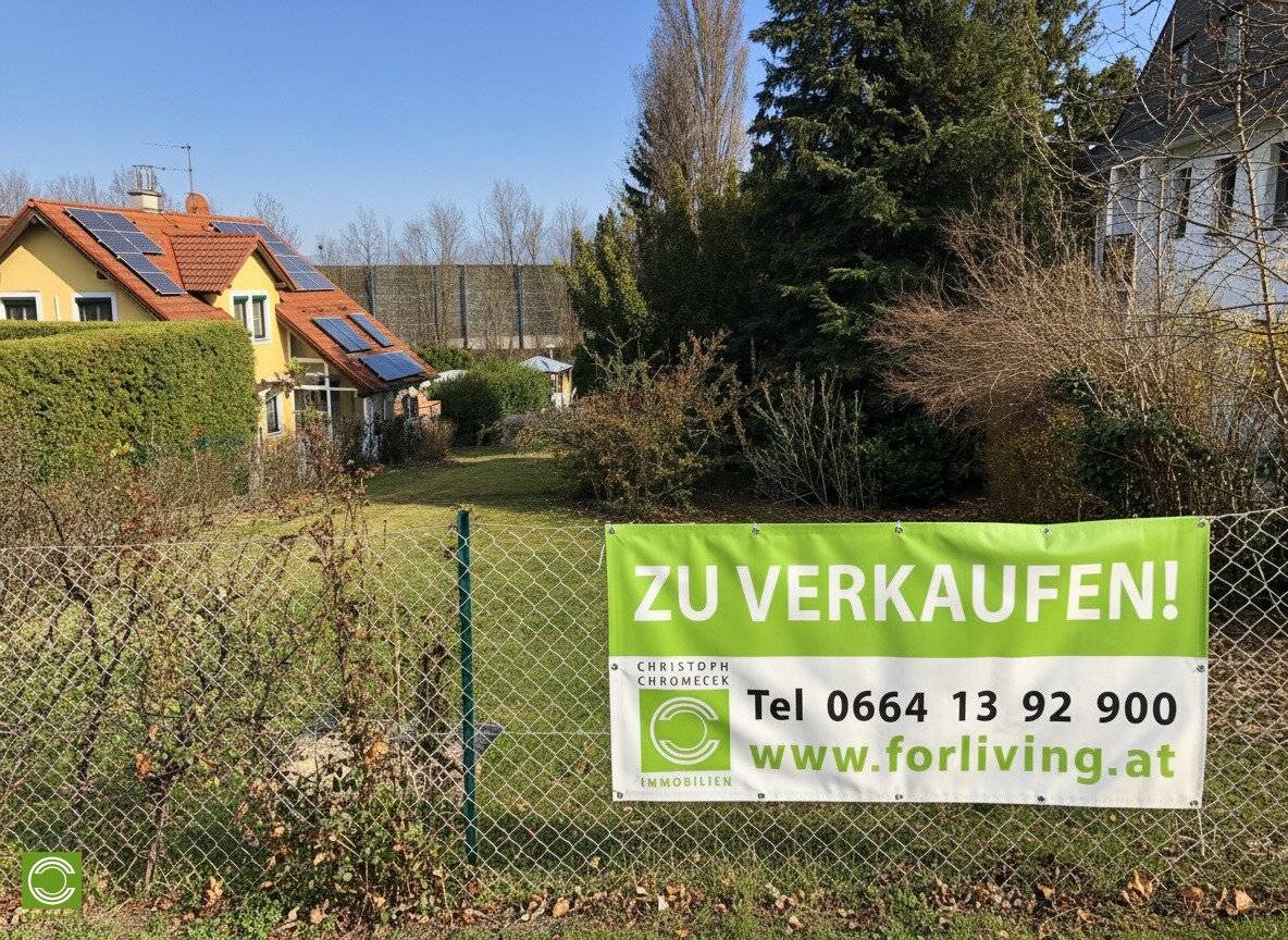 Gießhübl: Zentrales Baugrundstück 1037m²