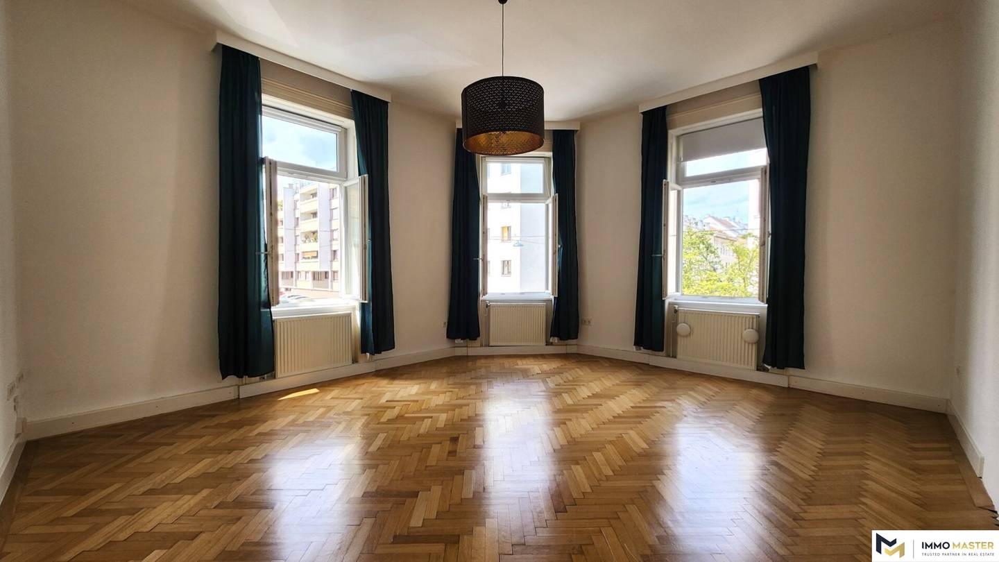 Altbauwohnung ruhige Lage Westblick
