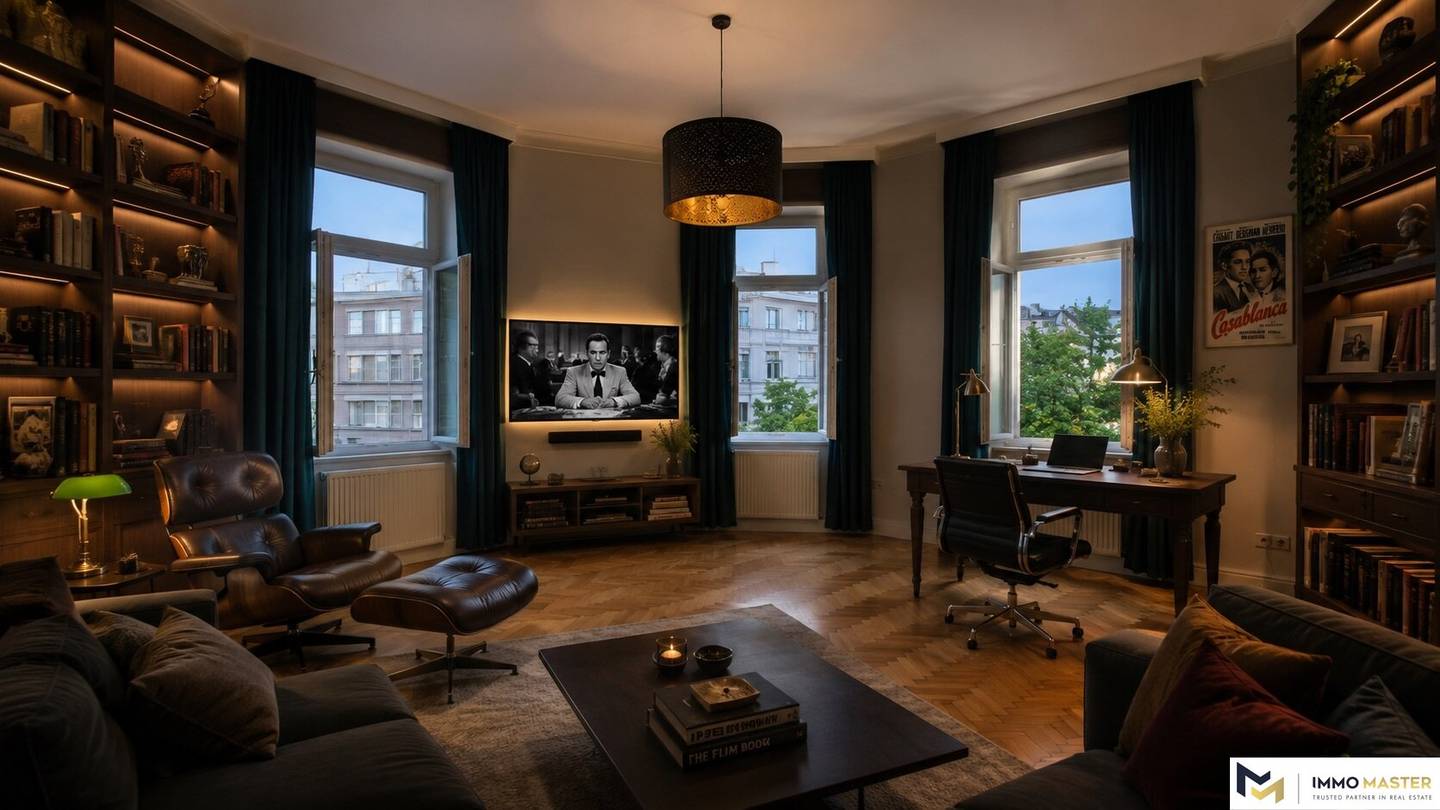 Altbauwohnung ruhige Lage Westblick