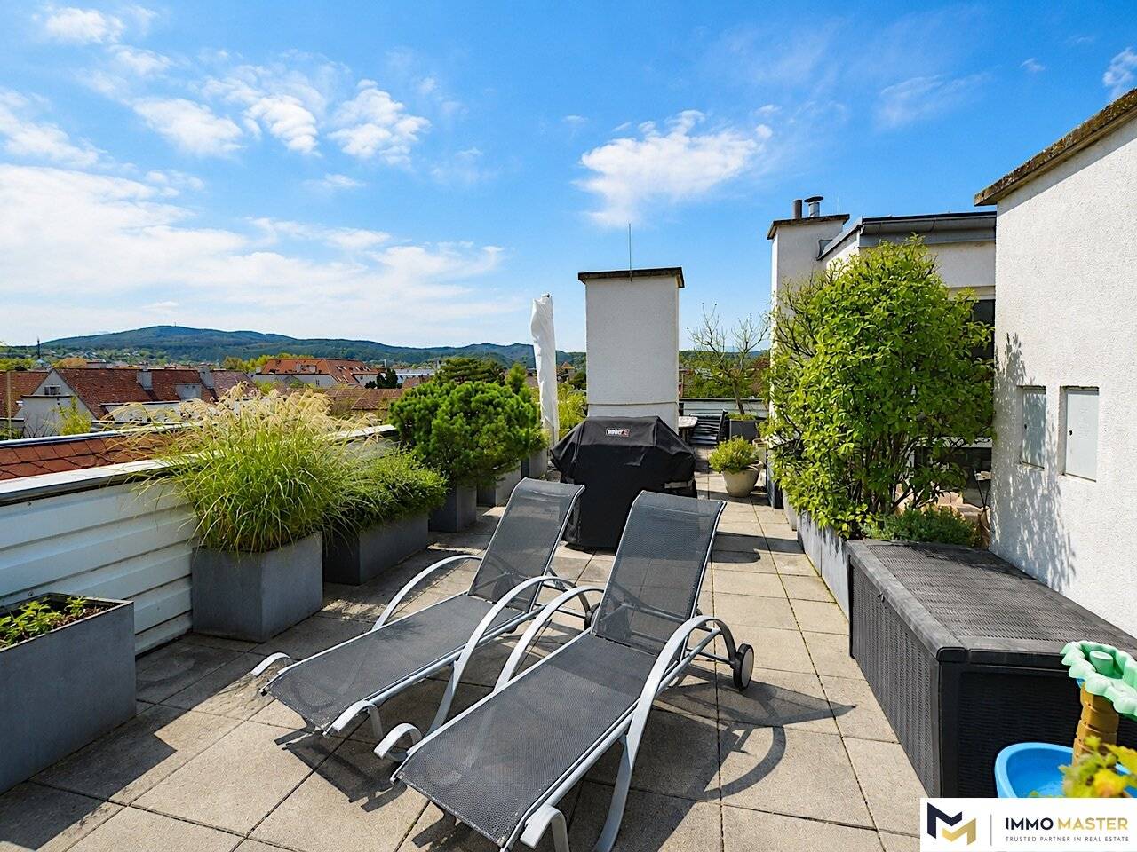 Wohnung Dachterrasse Panoramablick renoviert 2020