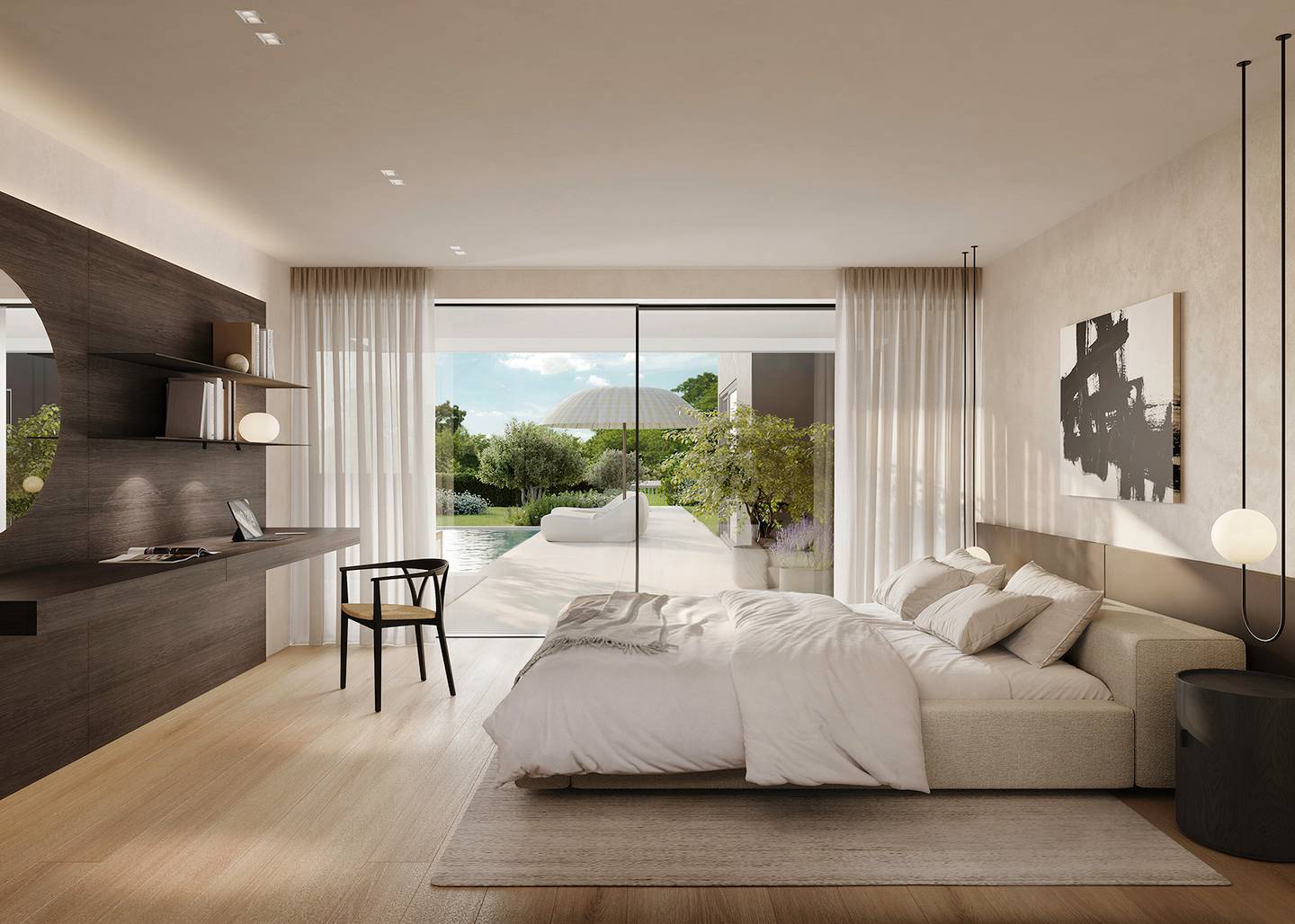 Wohnung mit Privatgarten und Terrassen