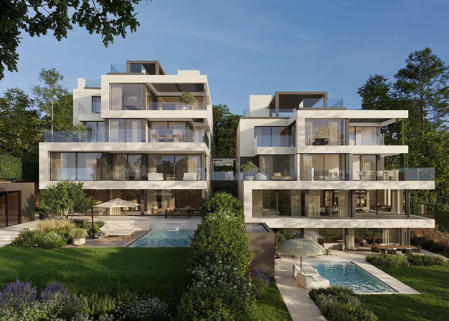 Apartment on Schafberg with balcony and terrace