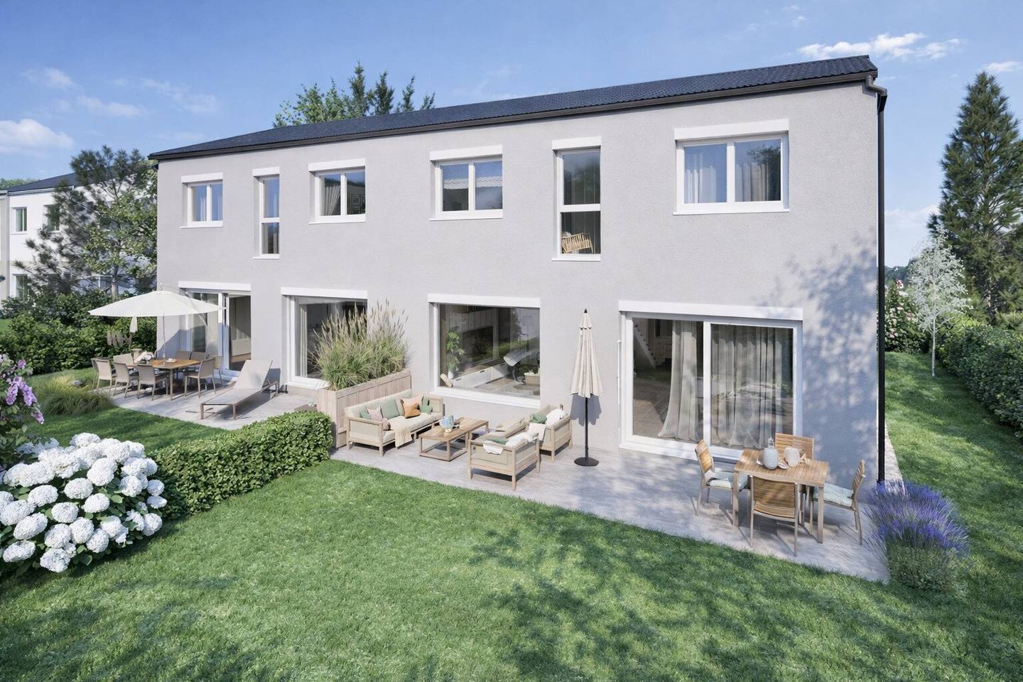 Doppelhaushälfte Bad Vöslau 121m² Garten