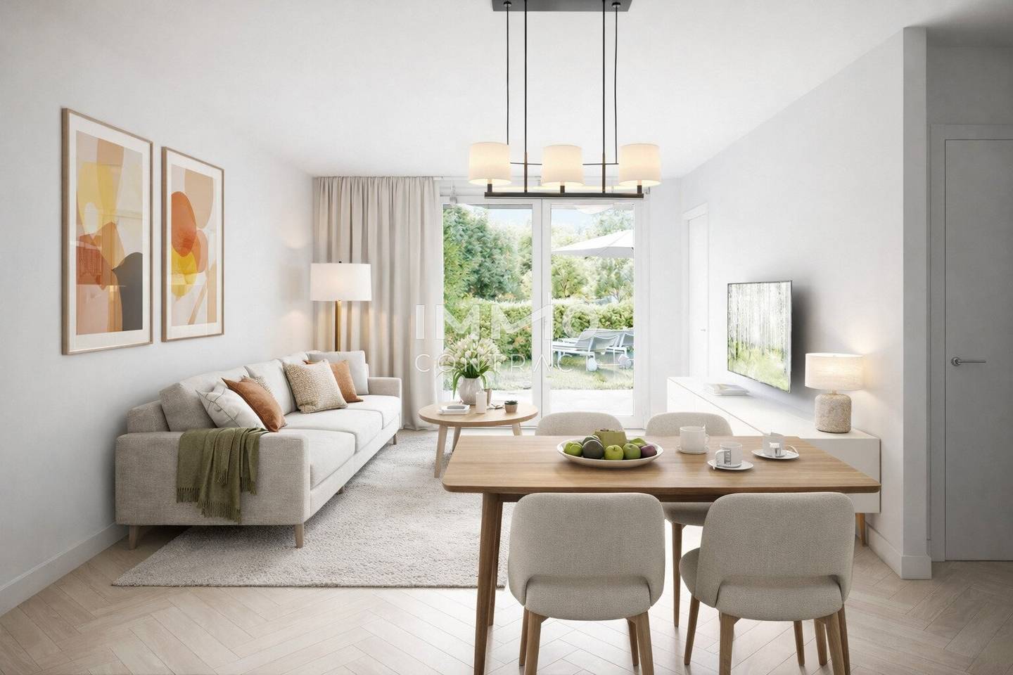 Wohnung mit eigenem Garten und Terrasse Erstbezug