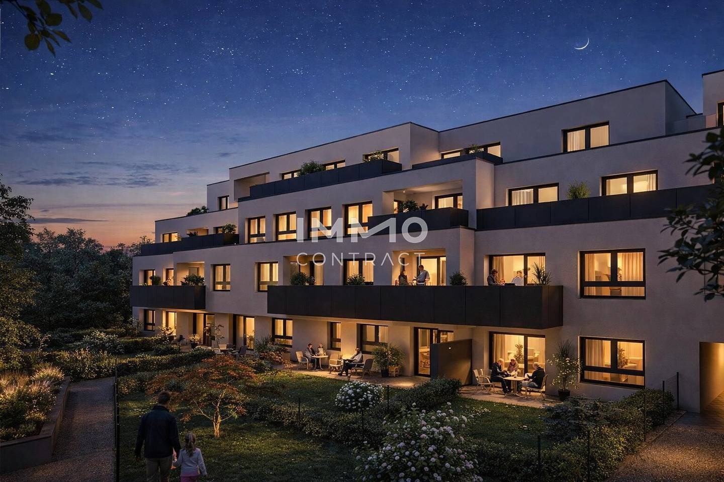 Apartment with private garden and terrace