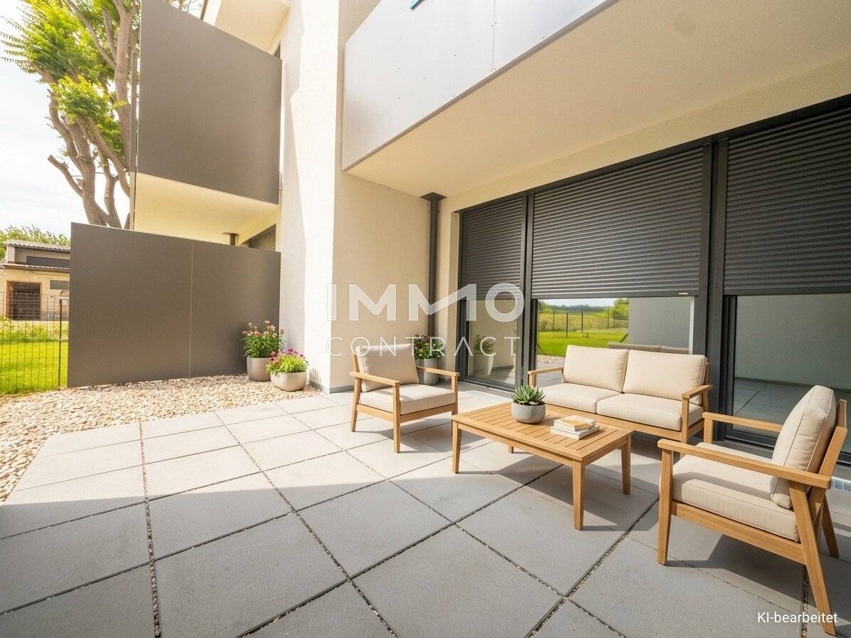 Wohnung mit Terrasse Loggia im Neubauprojekt