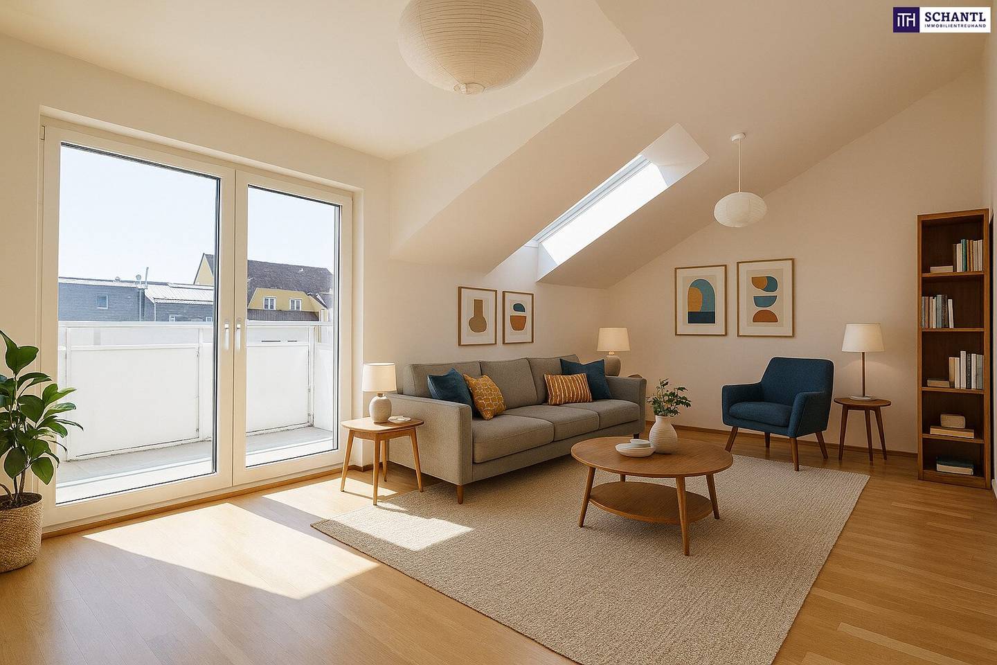 Attic apartment in Graz Eggenberg bright with lift