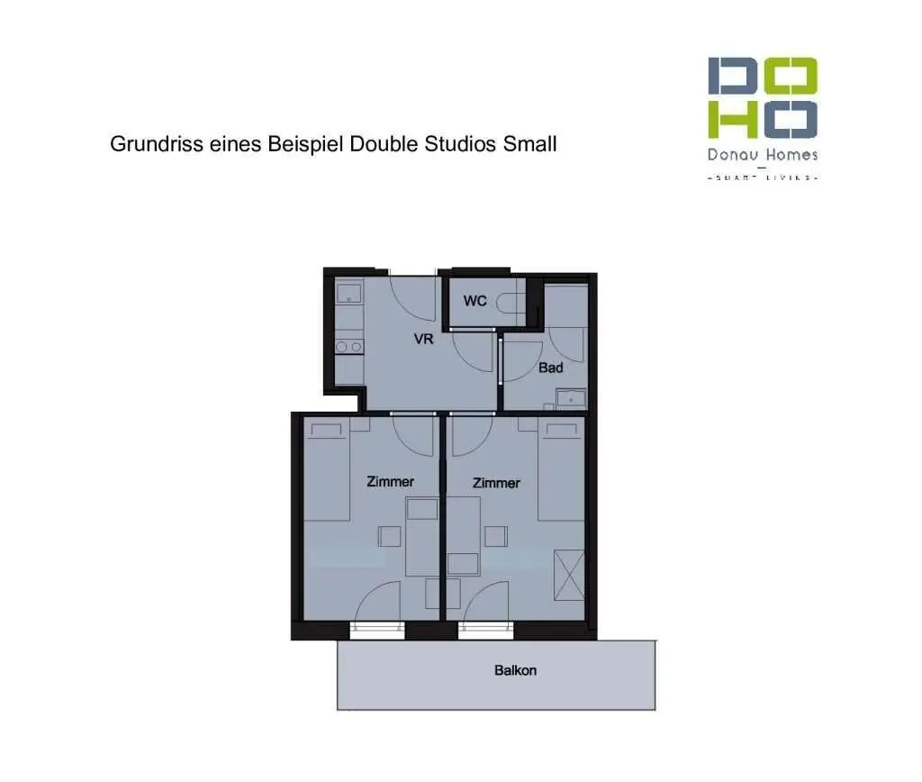 Double Studio S Kaisermühlenstr. 12