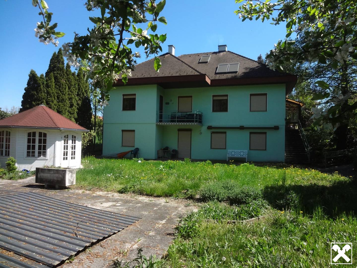 Landvilla mit Garten in Markt St. Martin