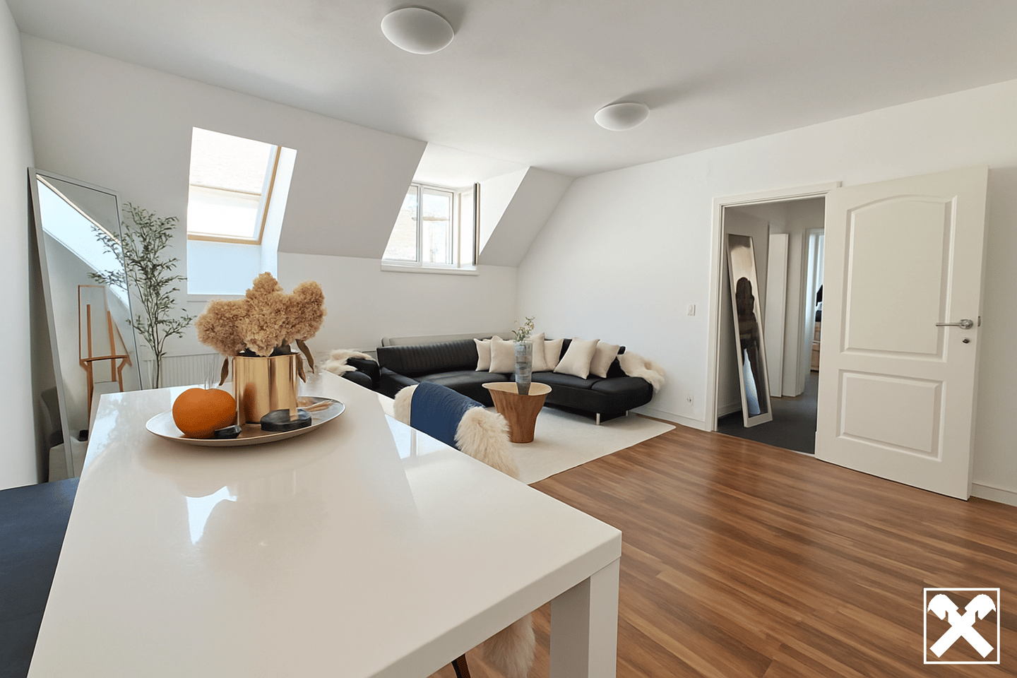 Attic apartment near U2 Stadlau
