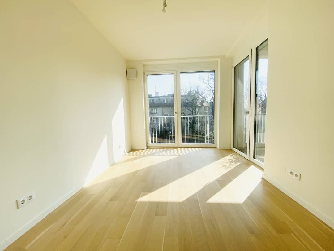 Neubauwohnung in Oberdöbling mit Garten und Balkon
