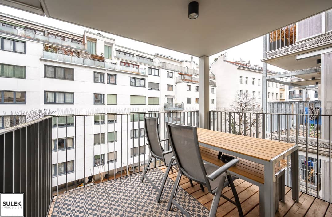 Newly built apartment at Modenapark with balcony