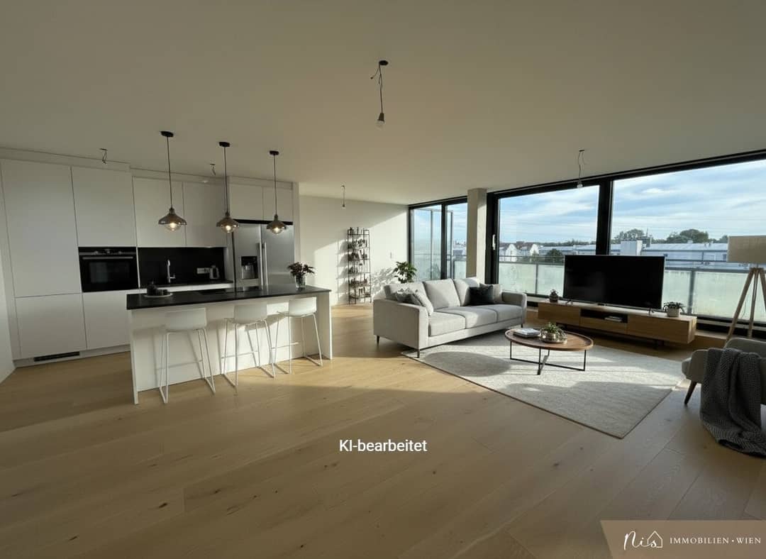 Loftwohnung nahe U2 Donauspital Terrasse Süd