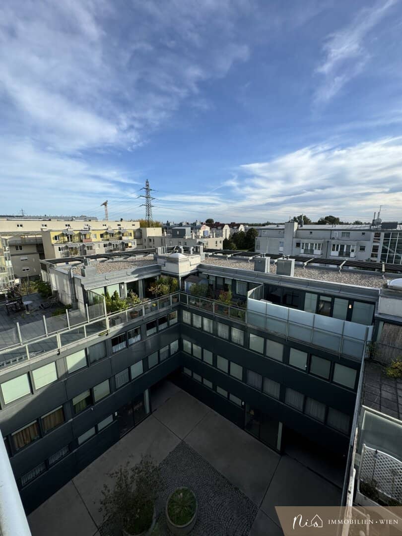 Loft apartment near U2 Donauspital terrace south