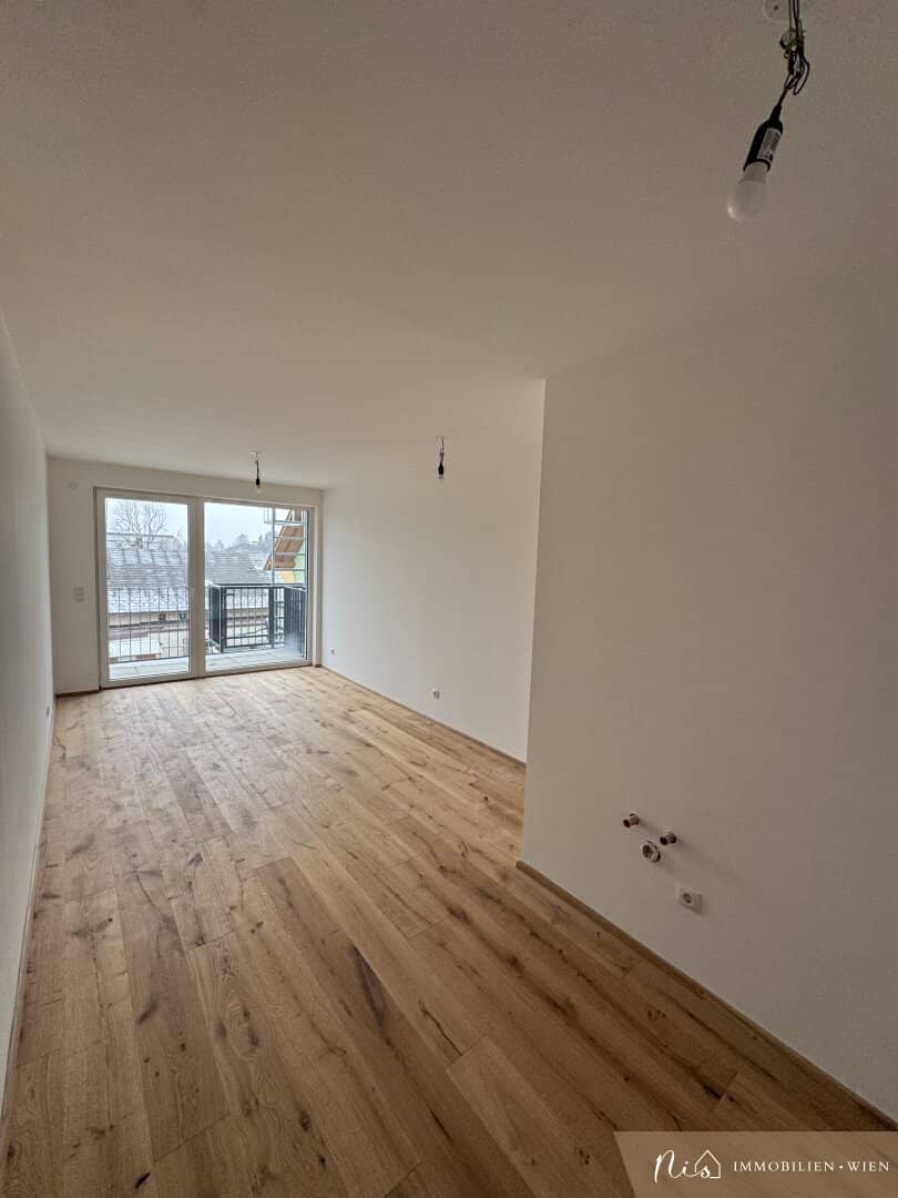 New build apartment first occupancy south terrace Seestadt