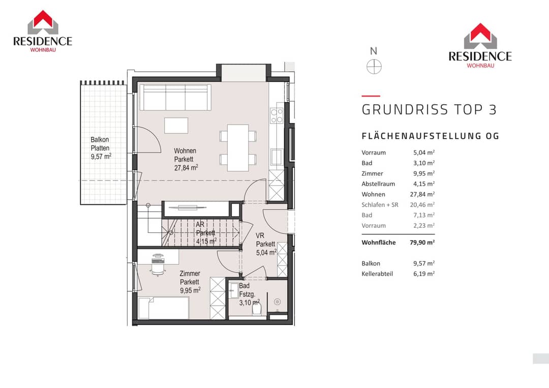 Maisonette Apt Salzburg 80m²