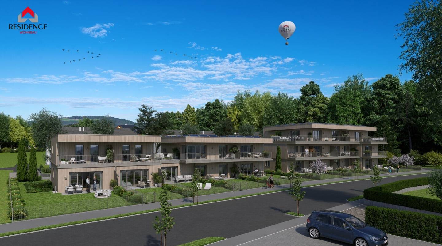 Erstbezug Wohnung im Neubau mit Balkon und Tiefgaragenstellplatz