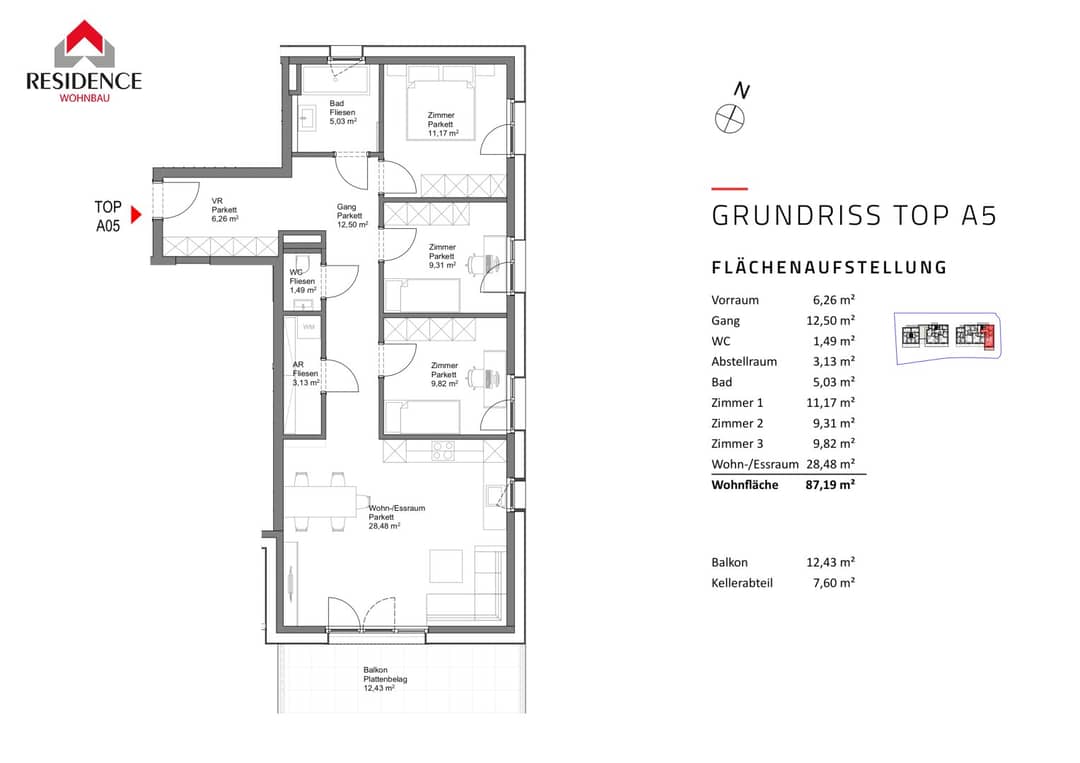 4-Zimmer-Neubauwohnung Neumarkt