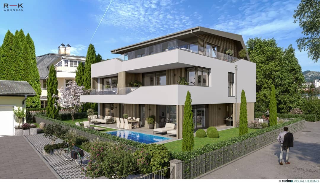 New construction project in Salzburg Aigen, Salzachstraße