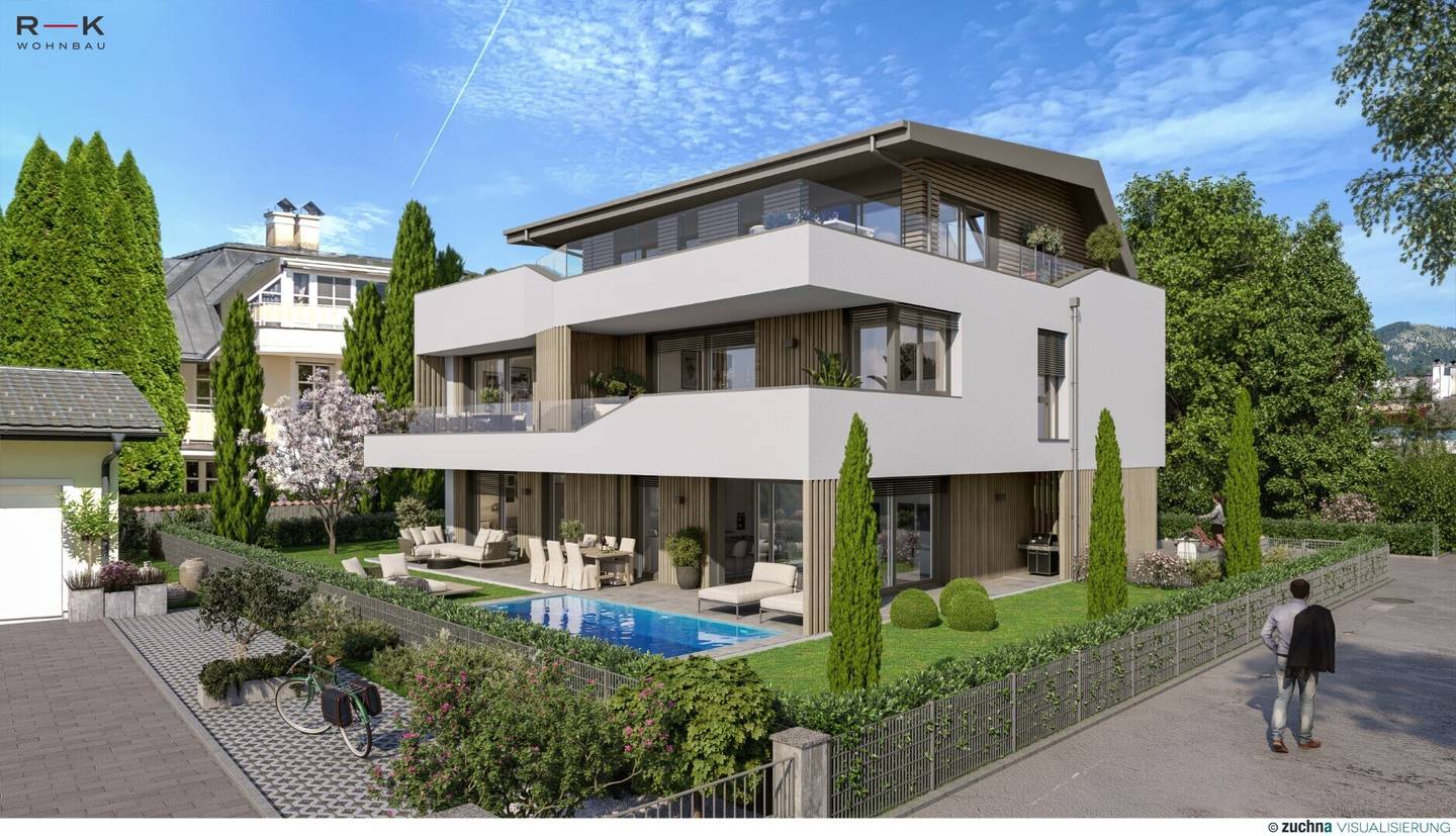 New construction project in Salzburg Aigen, Salzachstraße