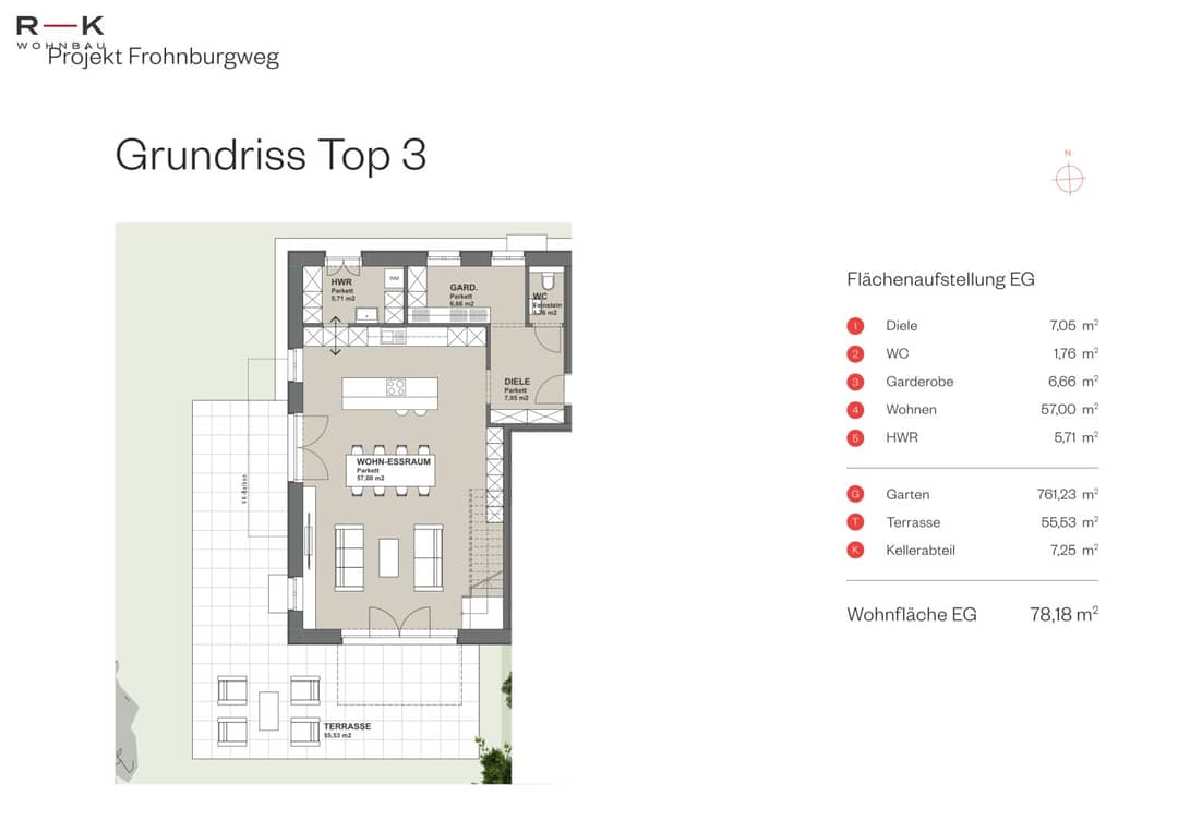151m² Maisonette with Garden Salzburg