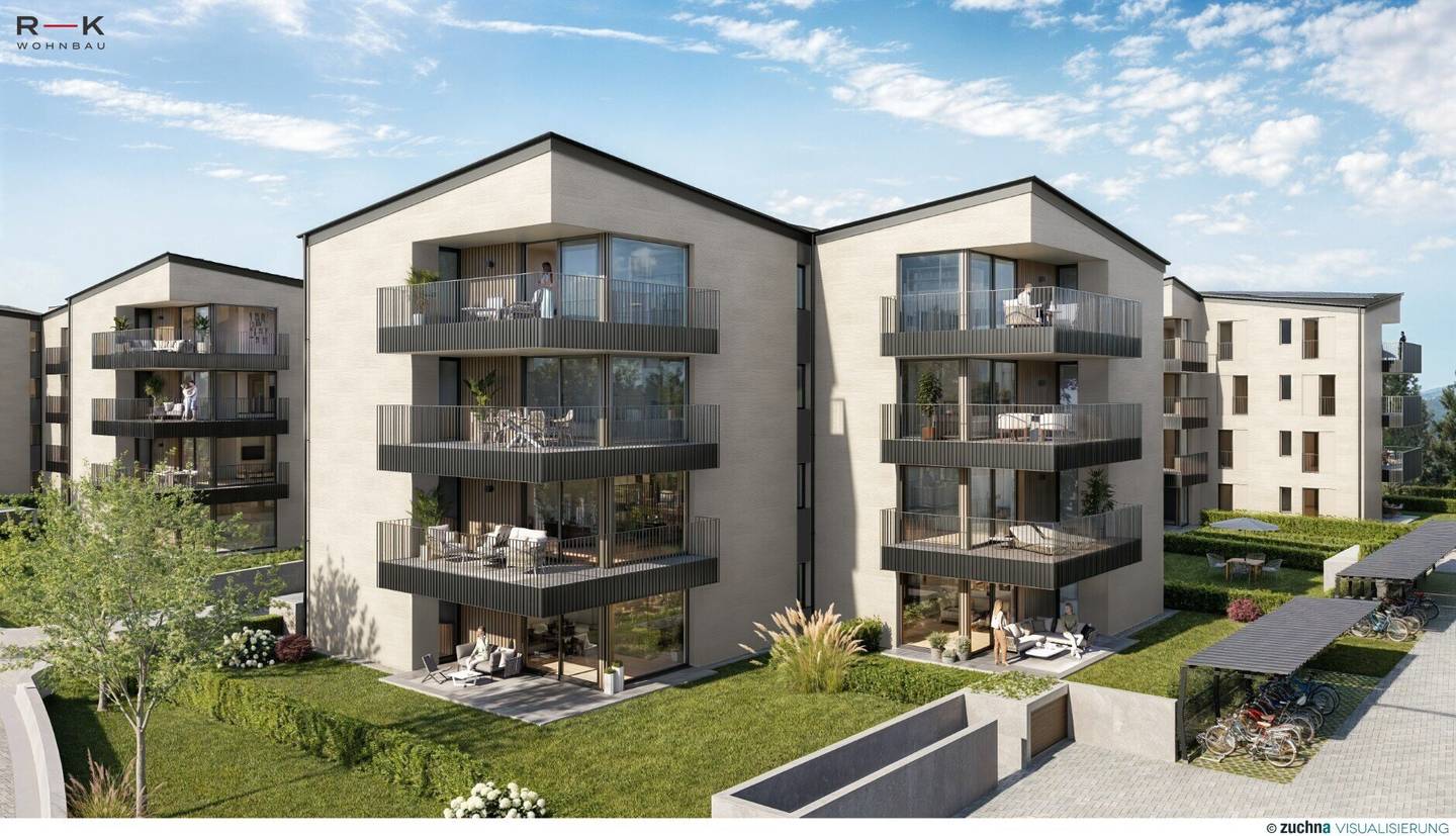 Neubau Erstbezug Wohnung mit Balkon und Aufzug