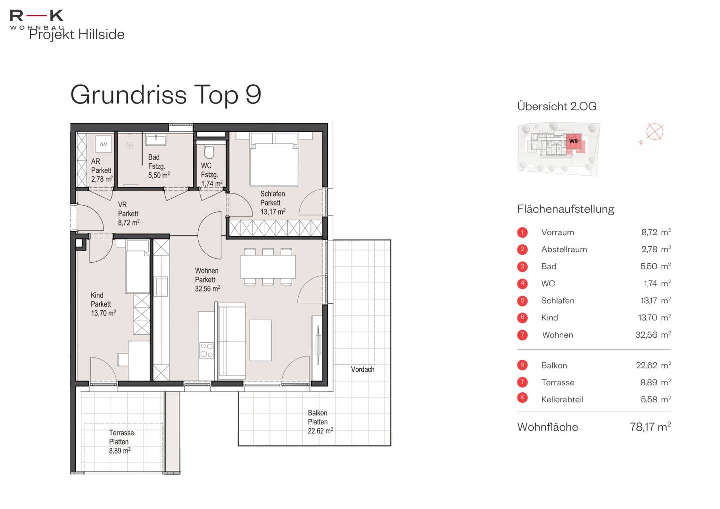 New build apartment with lift balcony near lake