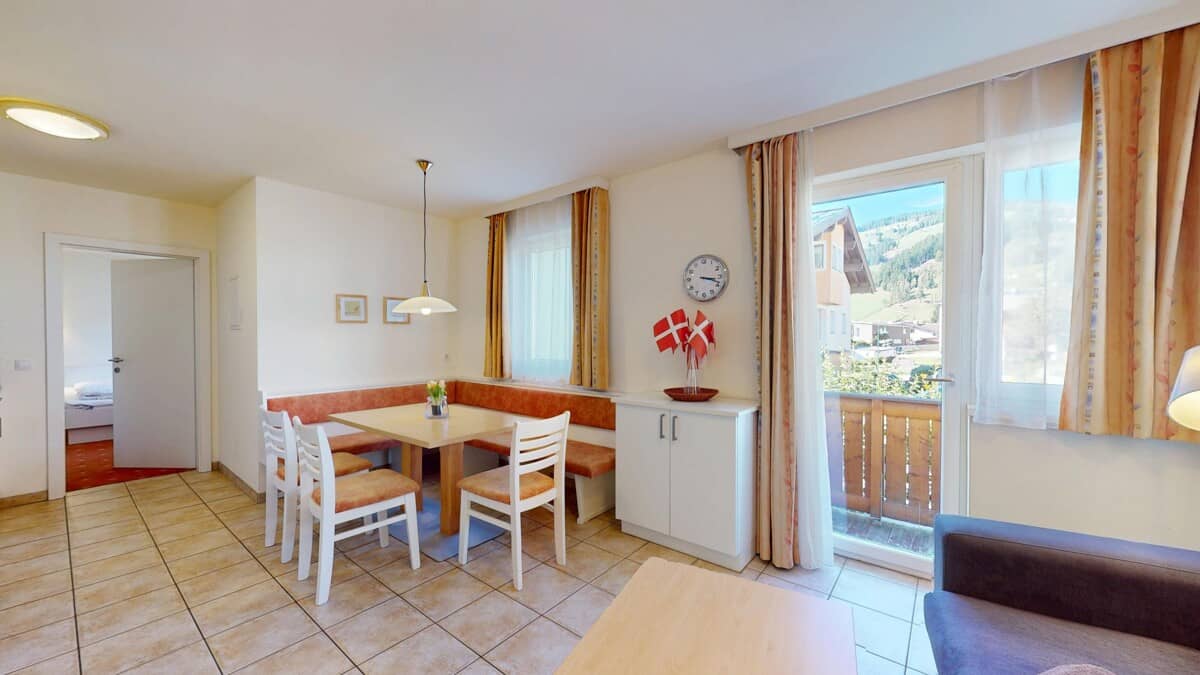 Erdgeschosswohnung mit Wellness und Skigebietsnähe