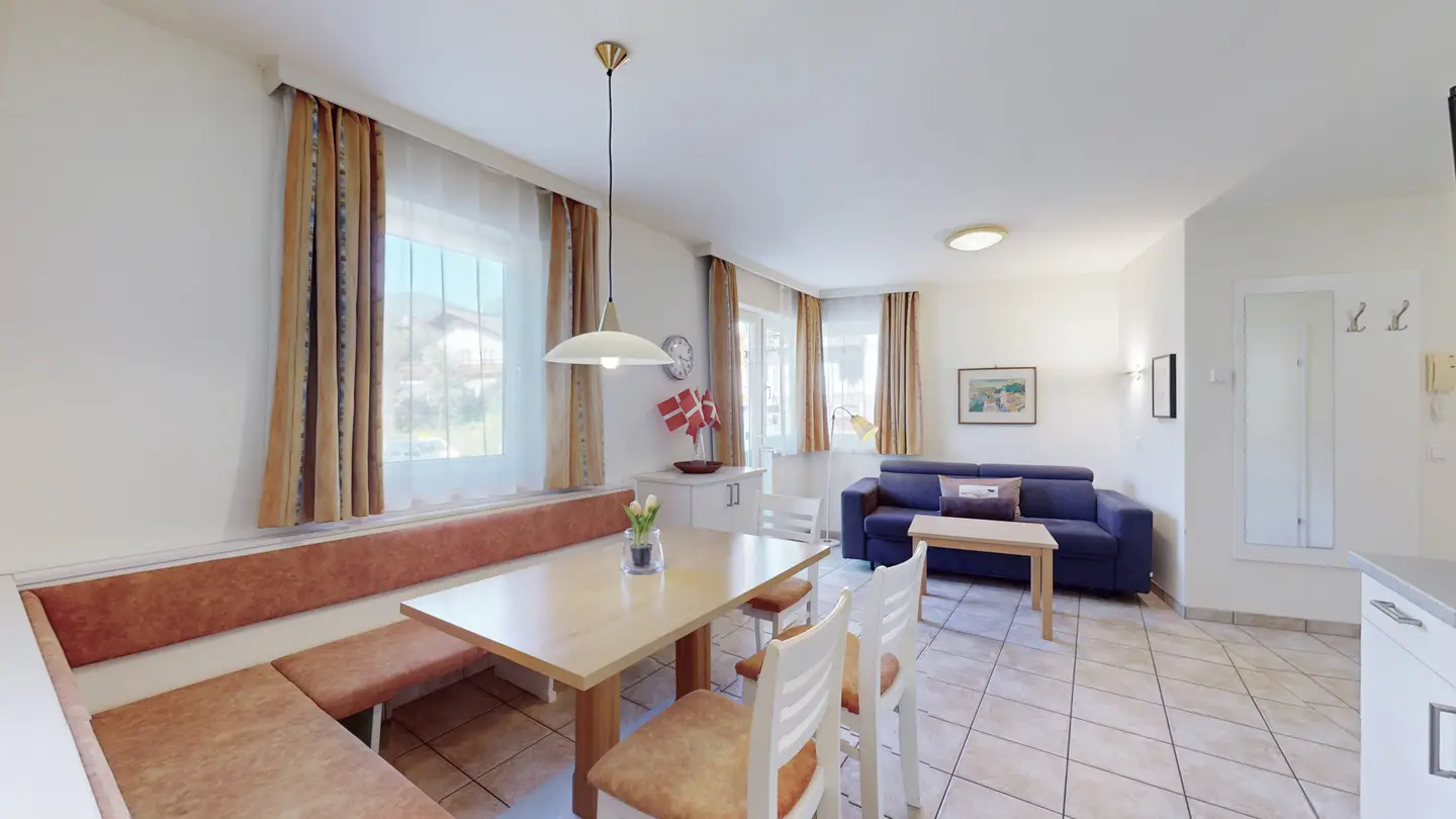 Ground floor apartment with wellness and ski area nearby