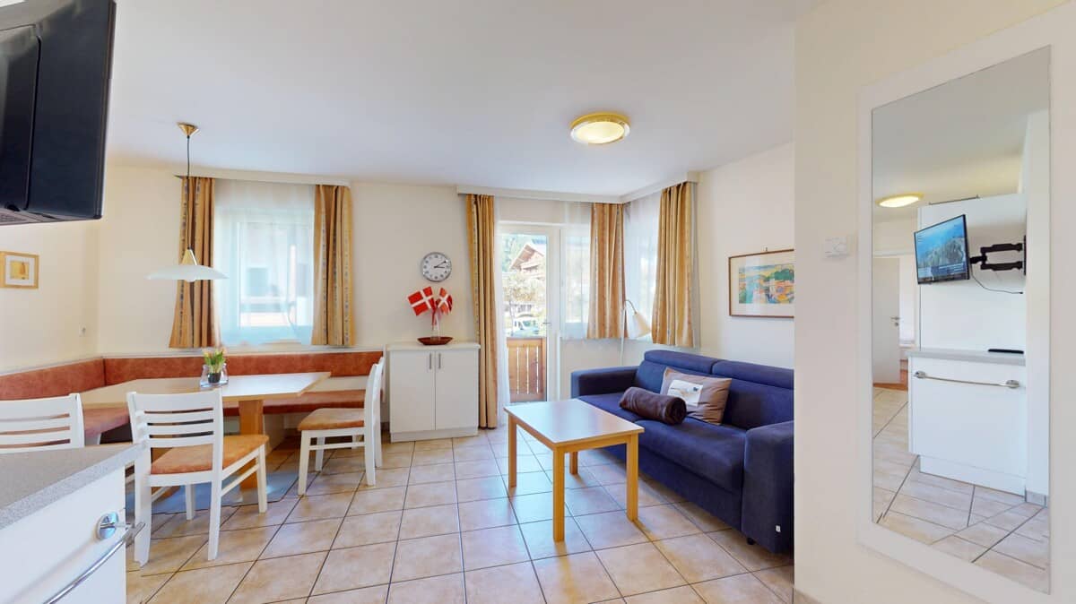 Erdgeschosswohnung mit Wellness und Skigebietsnähe