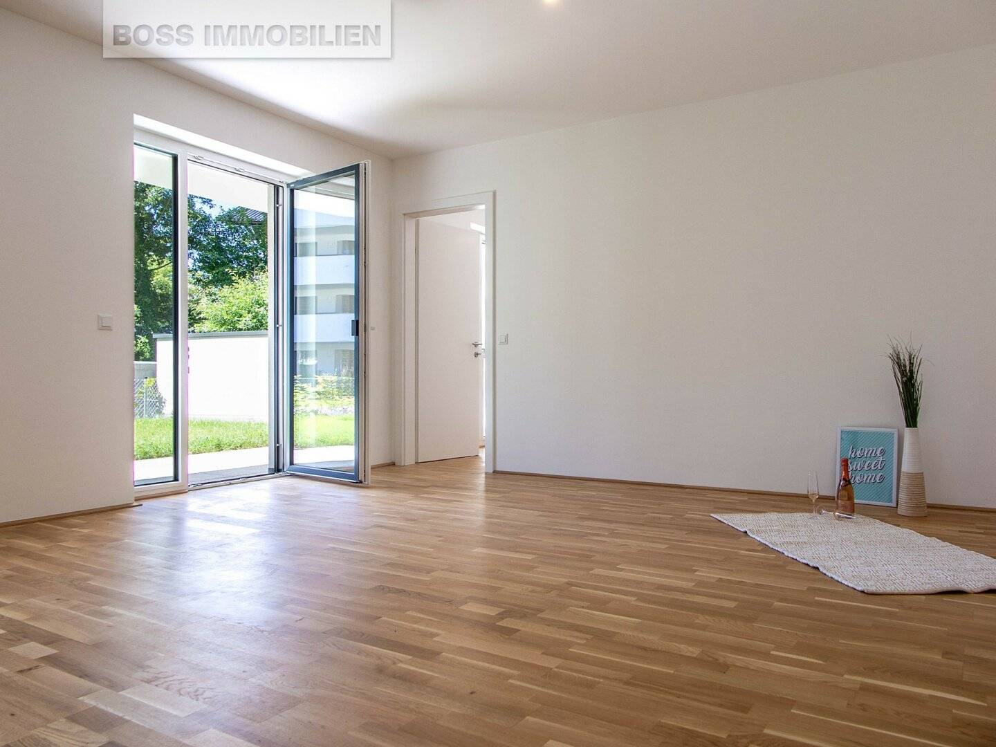 Ground floor apartment with own garden