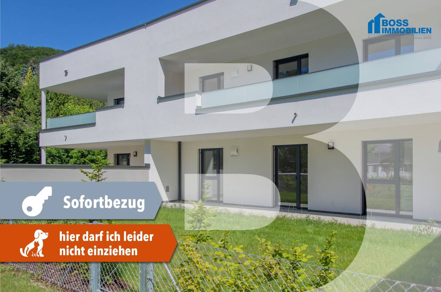 Ground floor apartment with own garden