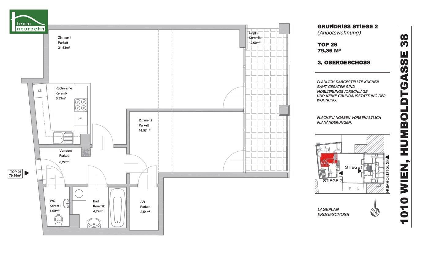 Komfortables Wohnen in Favoriten – 2 Zimmer mit Loggia und Top-Anbindung