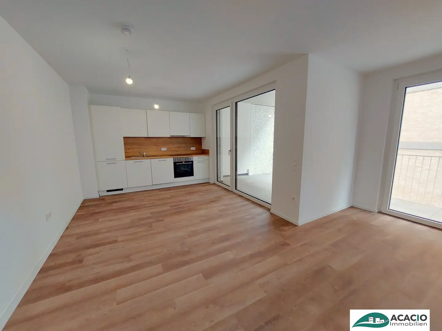 First occupancy in a modern new build in Tullnerfeld