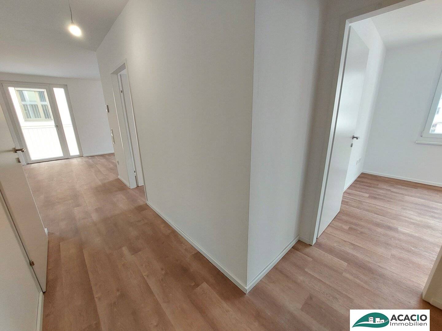First occupancy in a modern new build in Tullnerfeld