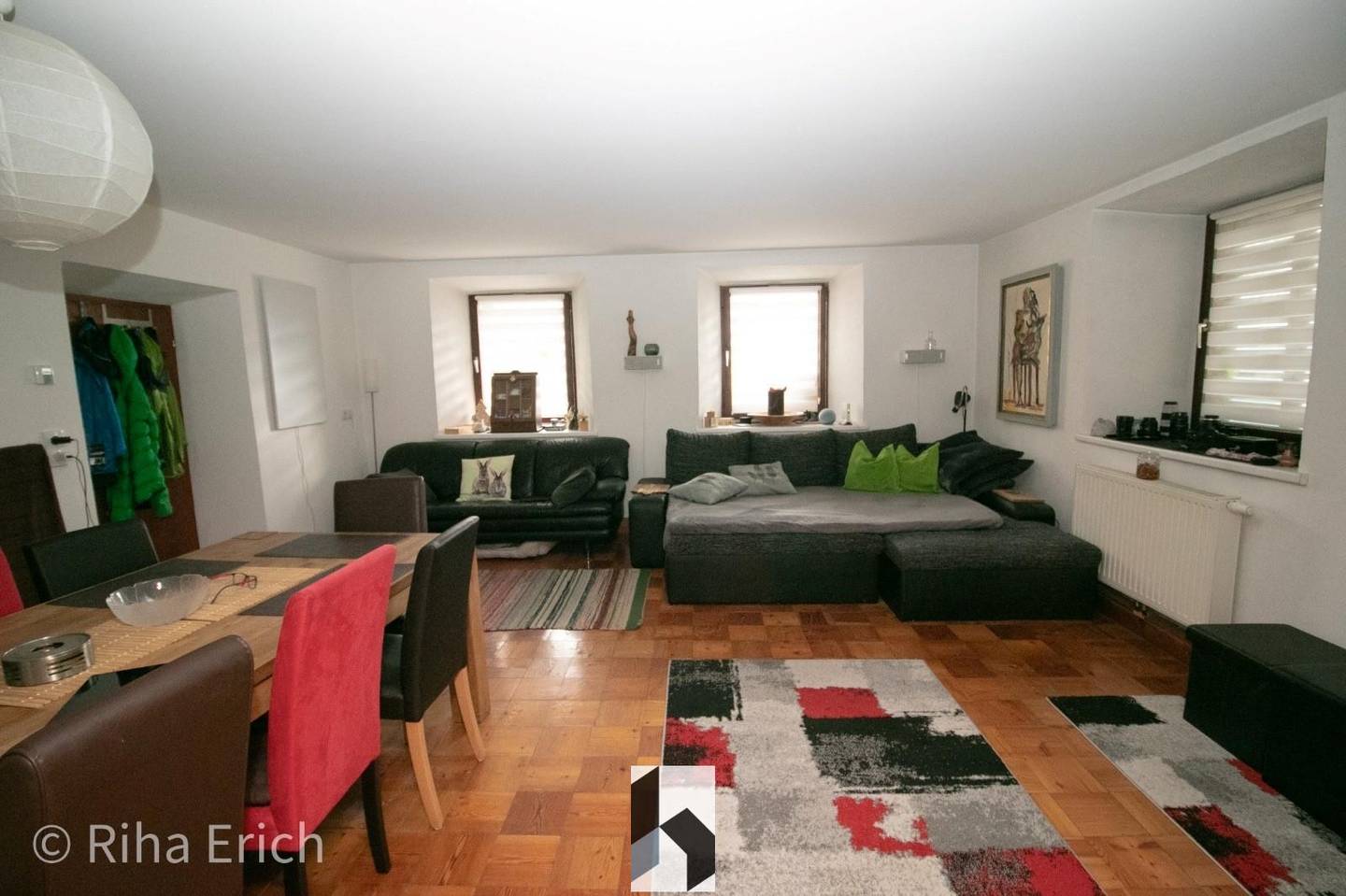 Wohnung ruhige Lage Garten zwei Parkplätze