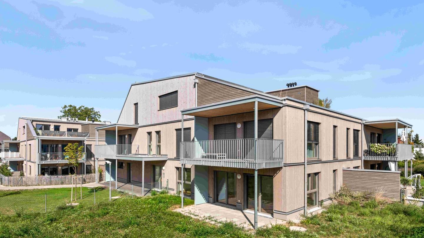 Wohnung mit Garten und herrlichem Blick