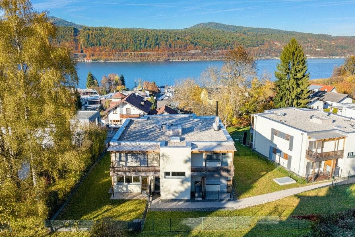 Wohnung lake view private garden Wörthersee