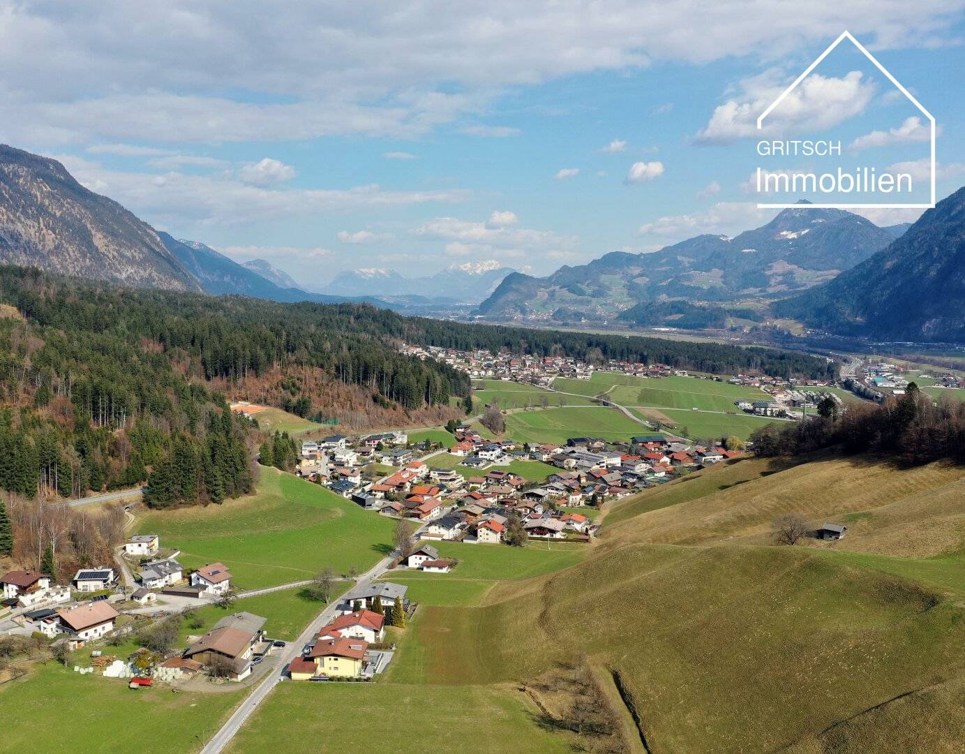 Baugrund 605m² Wiesing Erlach