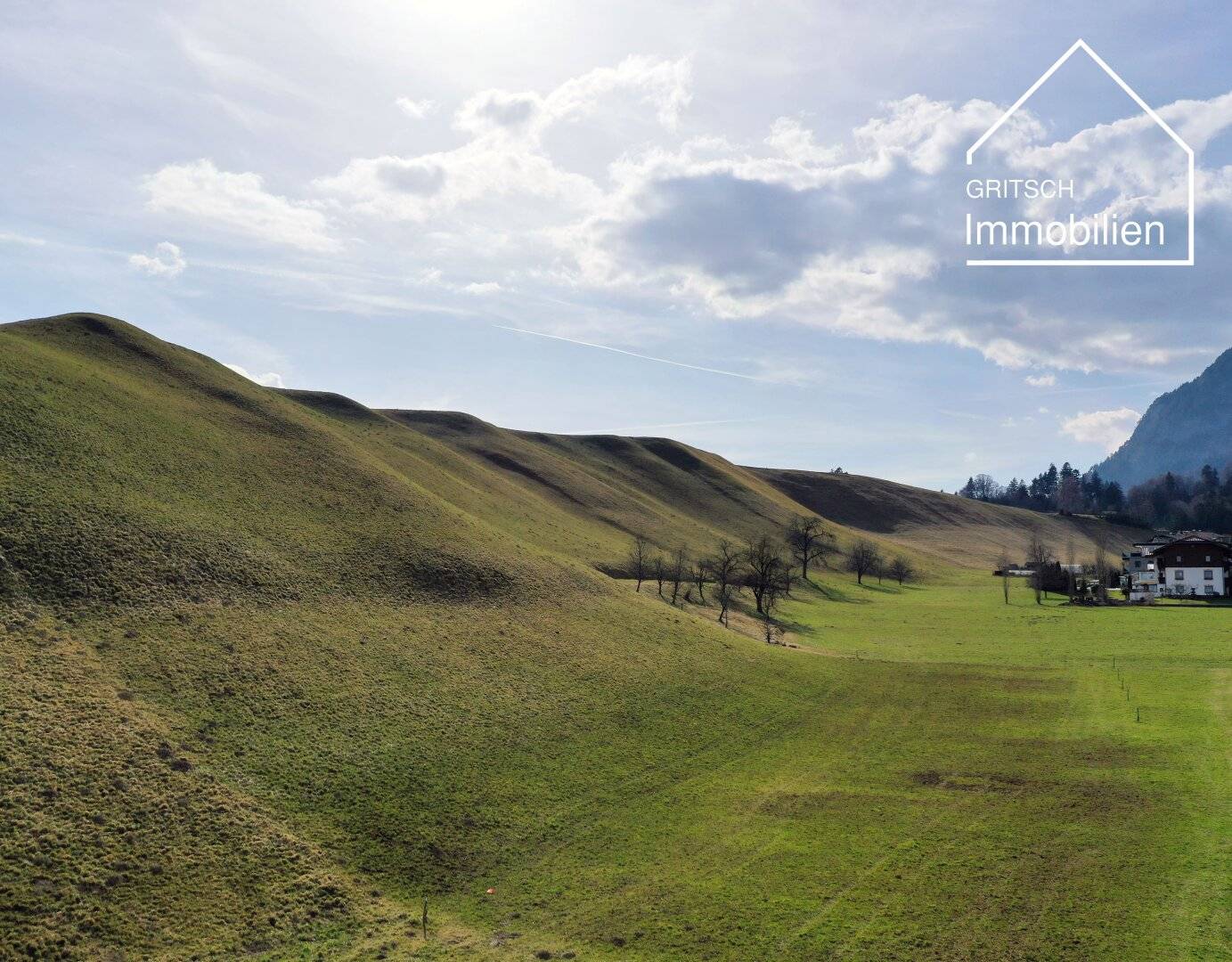 Baugrund 605m² Wiesing Erlach