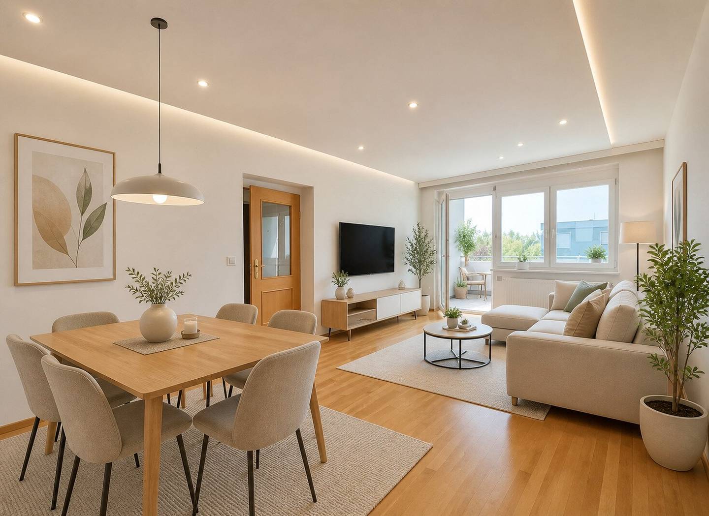 Wohnung in ruhiger Lage mit Loggia und Stellplatz