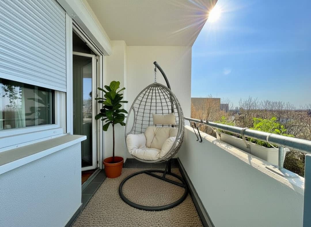 Wohnung in ruhiger Lage mit Loggia und Stellplatz