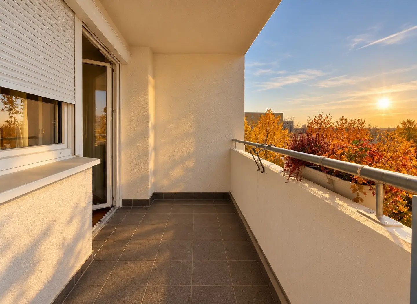Apartment in quiet location with loggia and parking