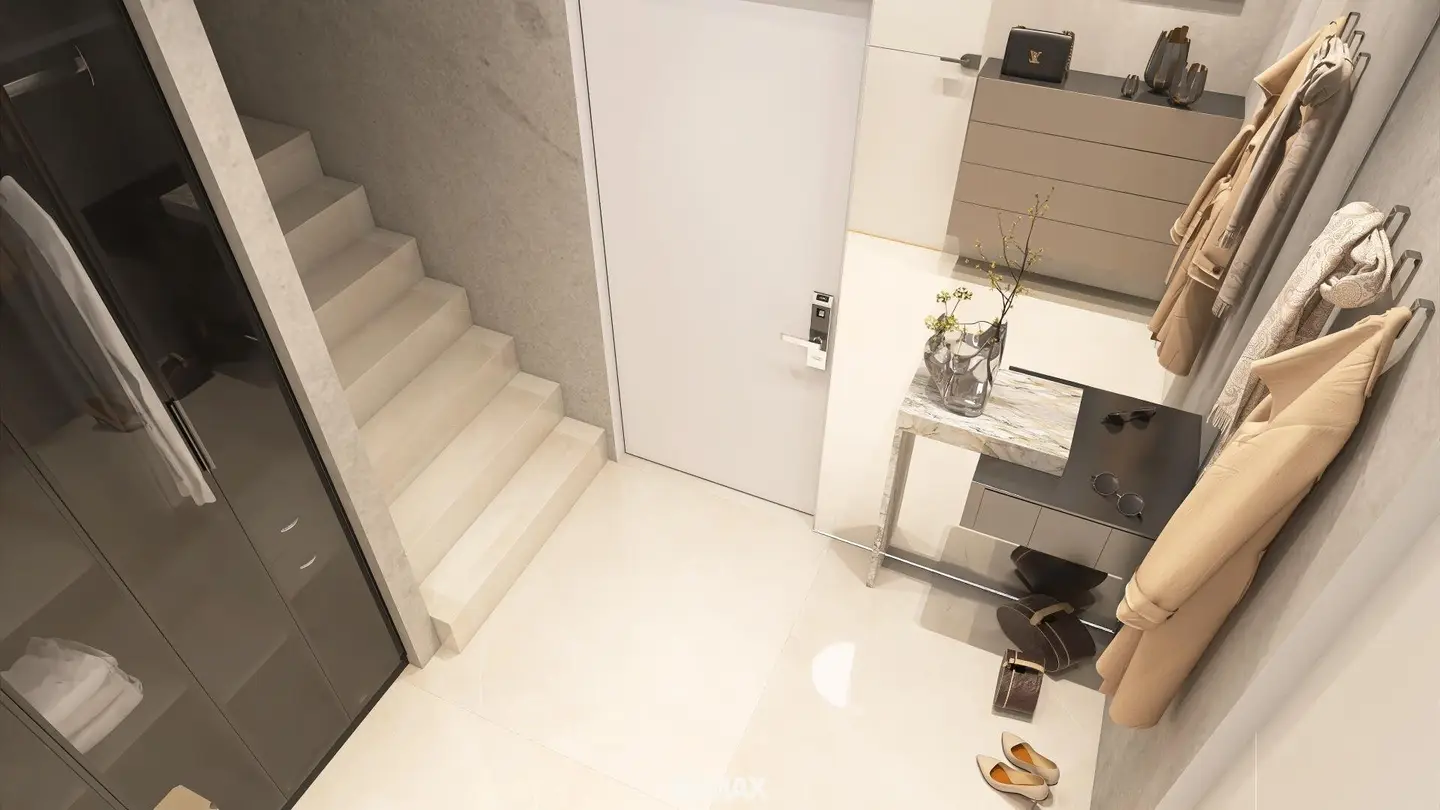 Maisonettewohnung with garden and terraces