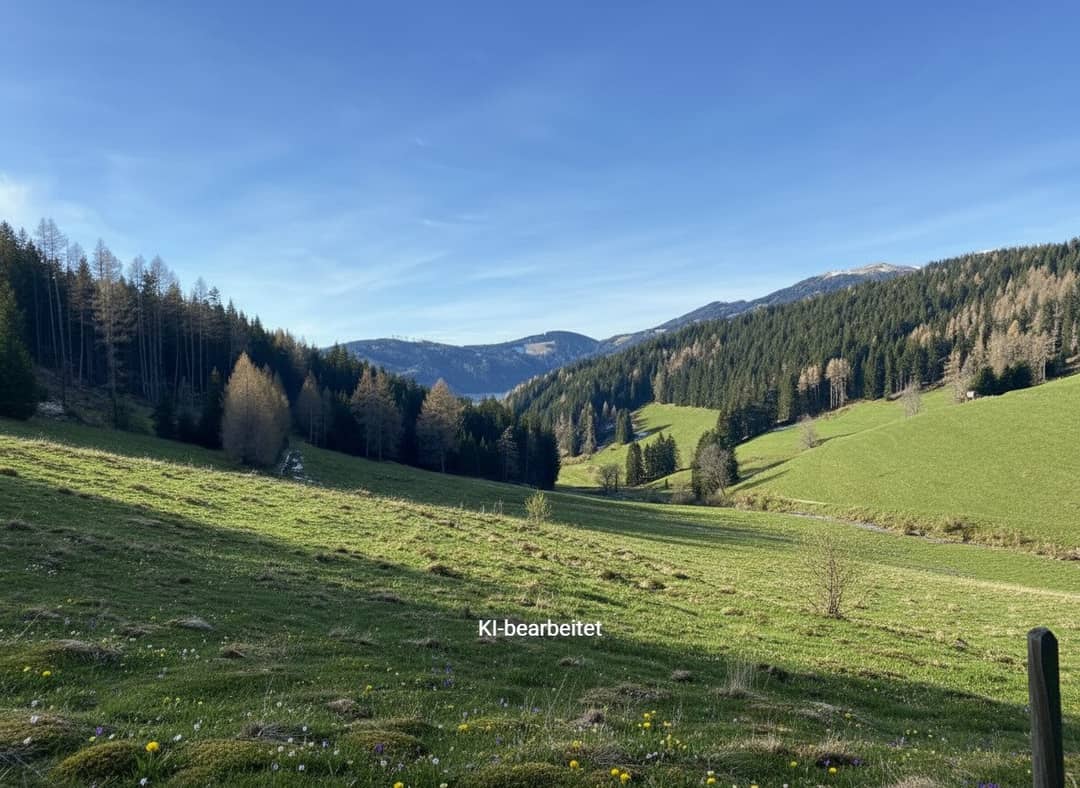 11.4 ha Meadow & Forest in St. Marein