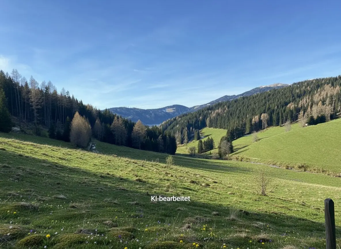 11.4 ha Meadow & Forest in St. Marein