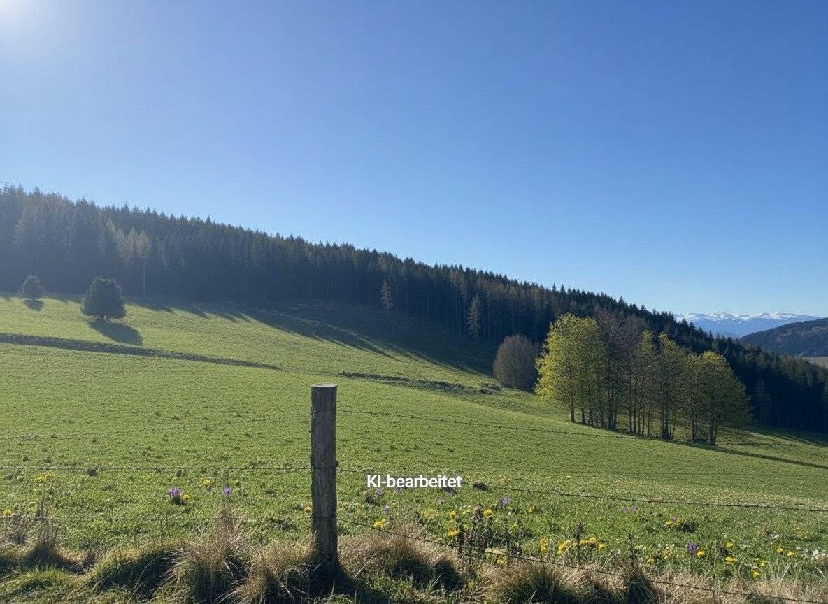 11,4 ha Wiese & Wald in Sankt Marein