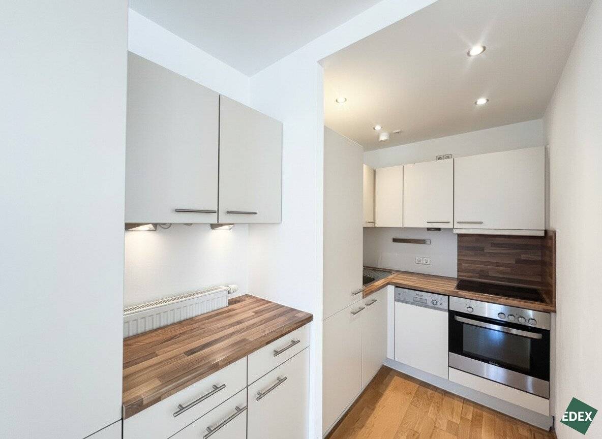 Quiet 3-room apartment with balcony in Gassergasse